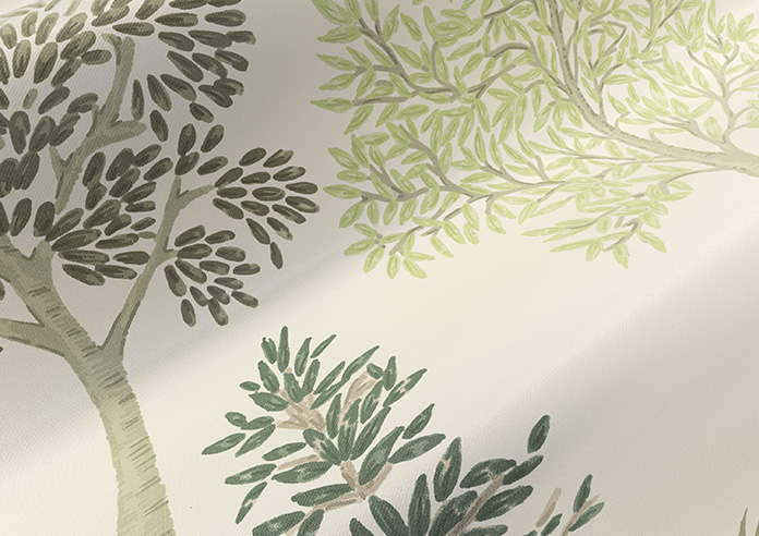 Coppice Faux Silk, Olive - Made to Measure Curtain - Image 4